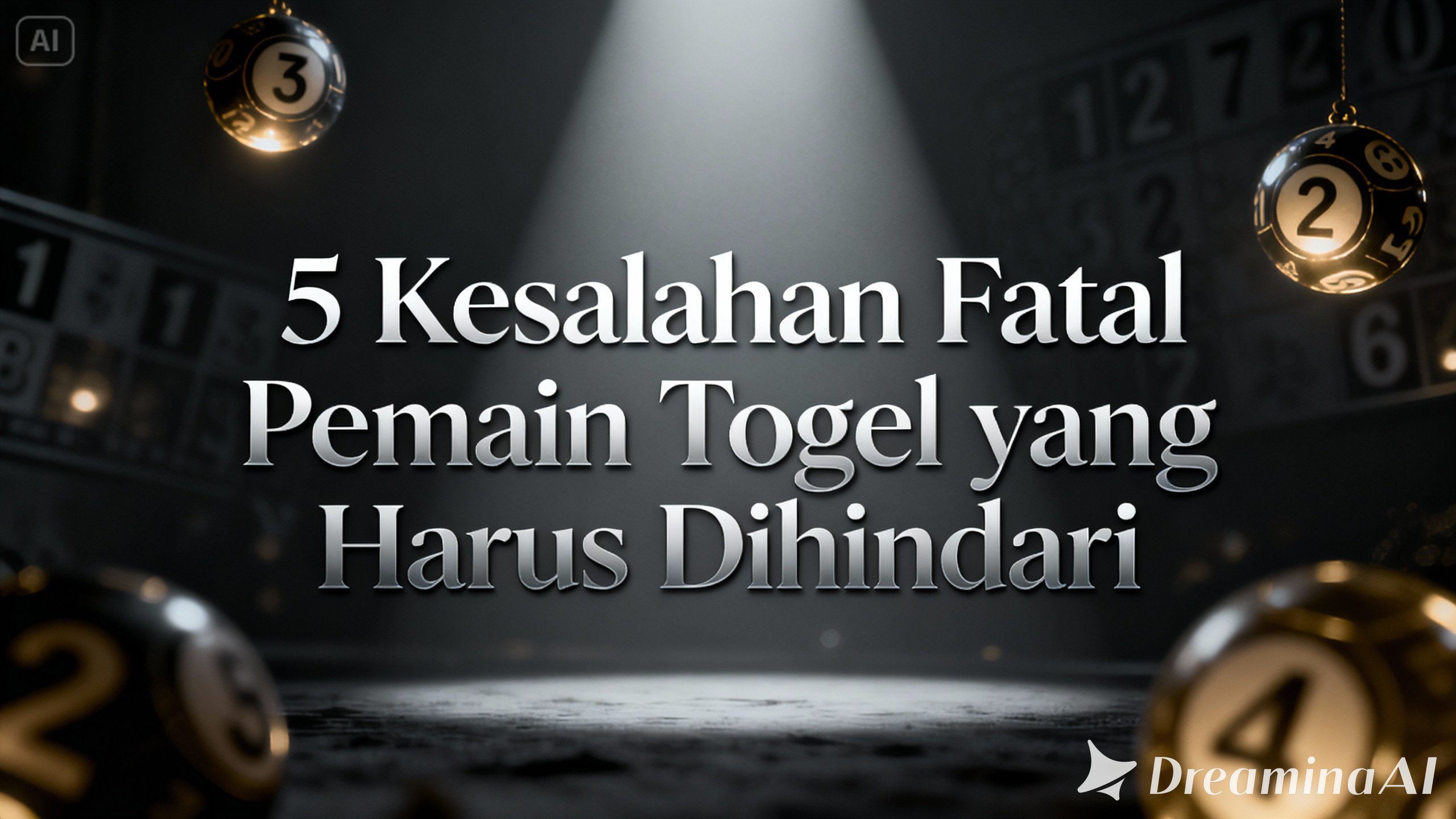 5 Kesalahan Fatal Pemain Togel yang Harus Dihindari