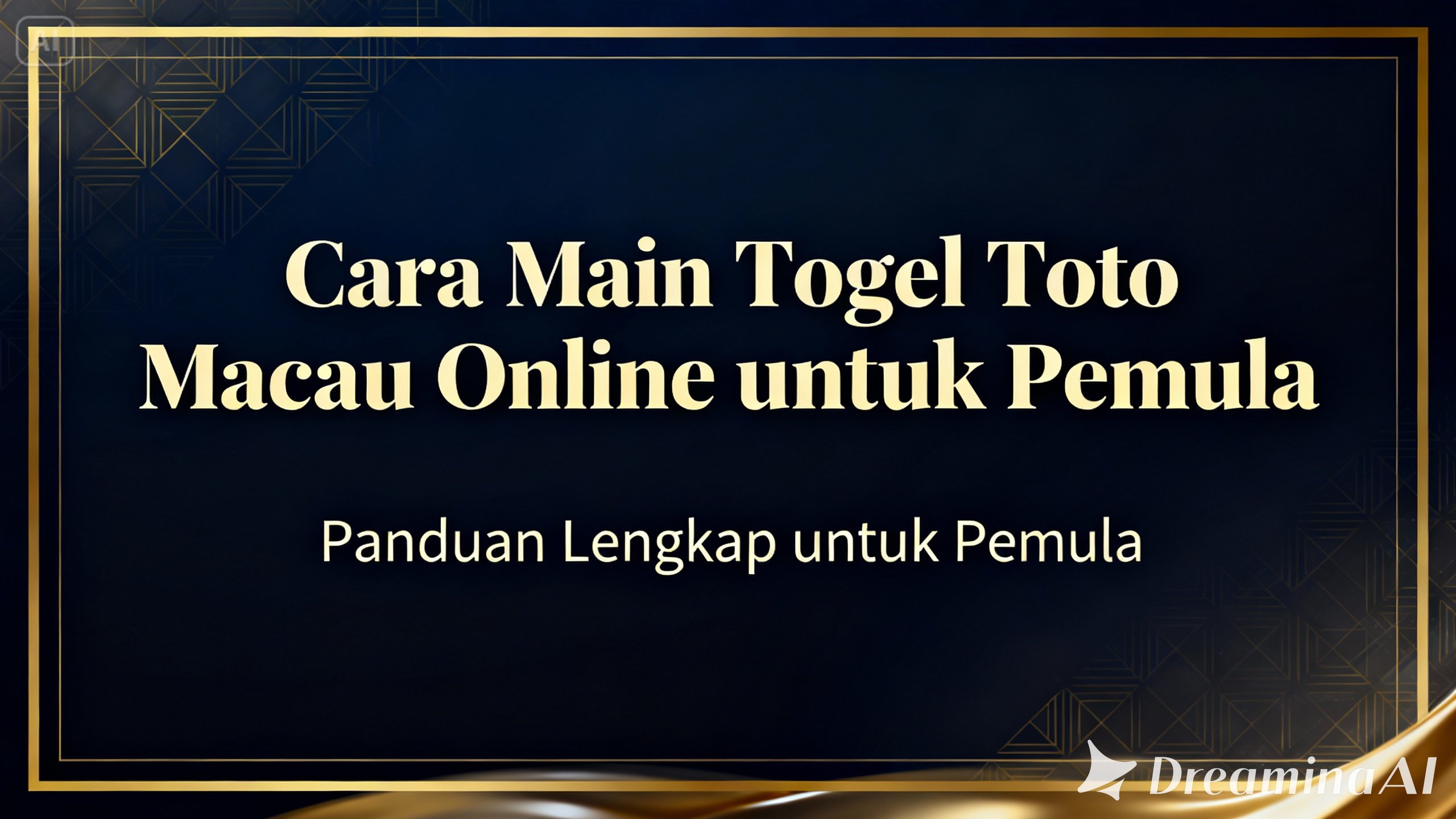 Cara Main Togel Toto Macau Online untuk Pemula
