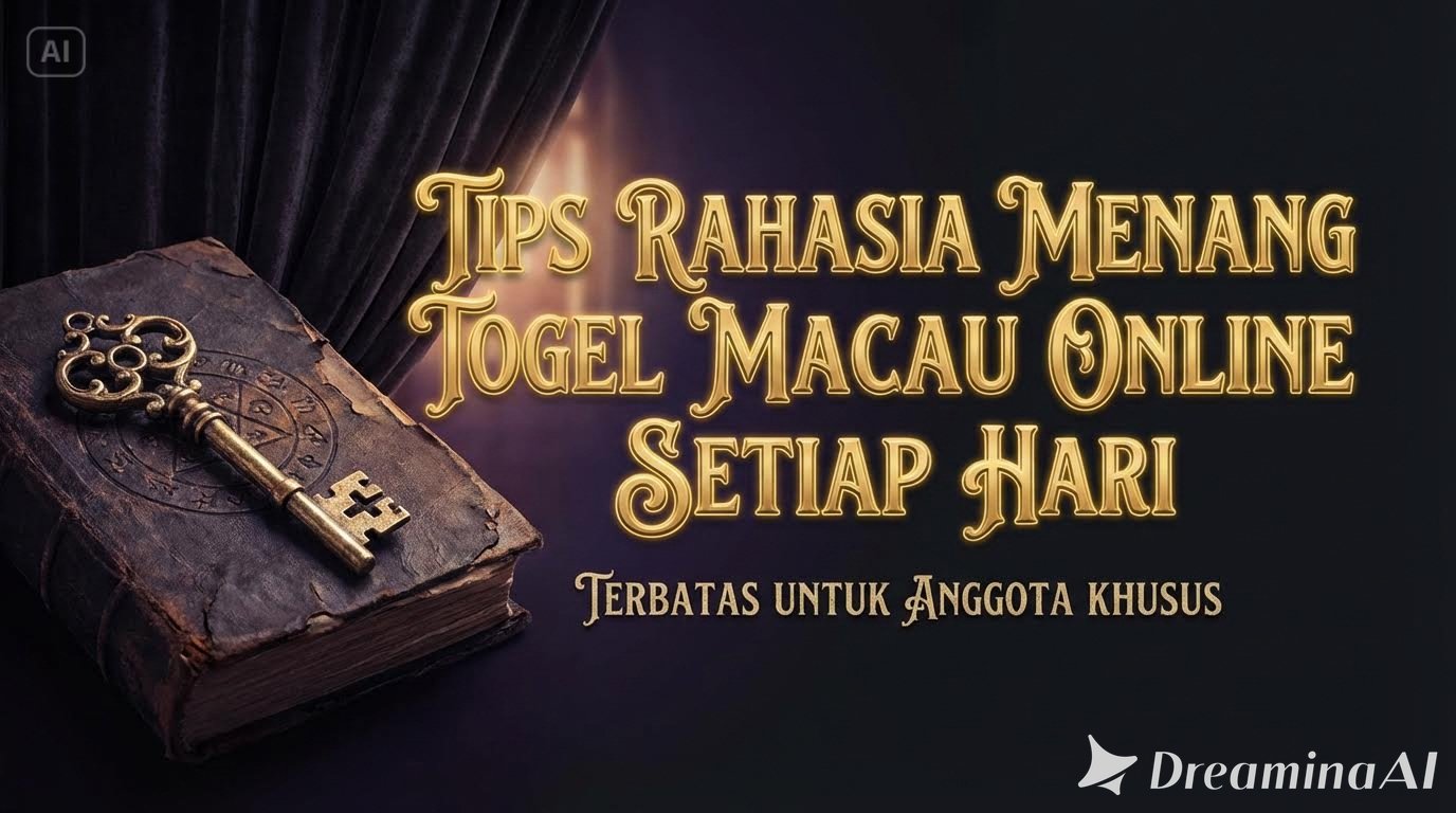 Tips Rahasia Menang Togel Macau Online Setiap Hari