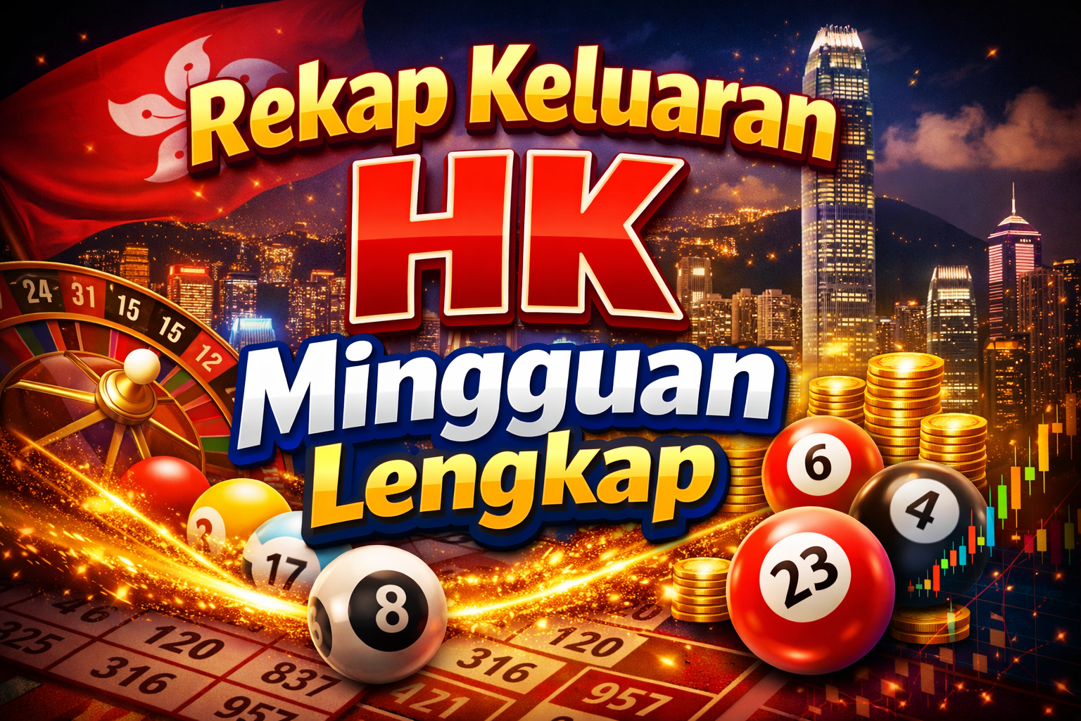 Rekap Keluaran HK Mingguan Lengkap