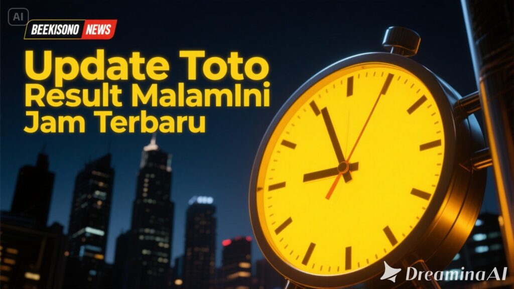 Update Toto Macau Result Malam Ini Jam Terbaru