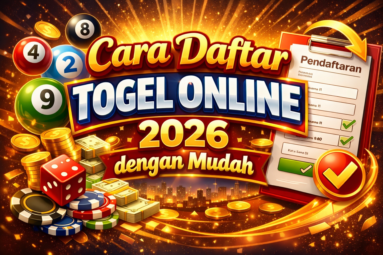 Cara Daftar Togel Online 2026 dengan Mudah