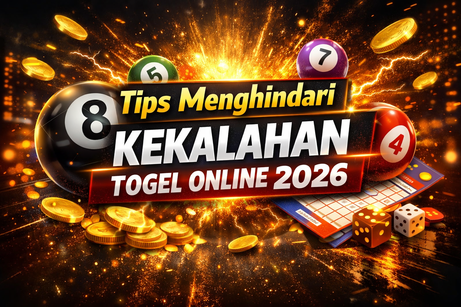 Tips Menghindari Kekalahan Togel Online 2026