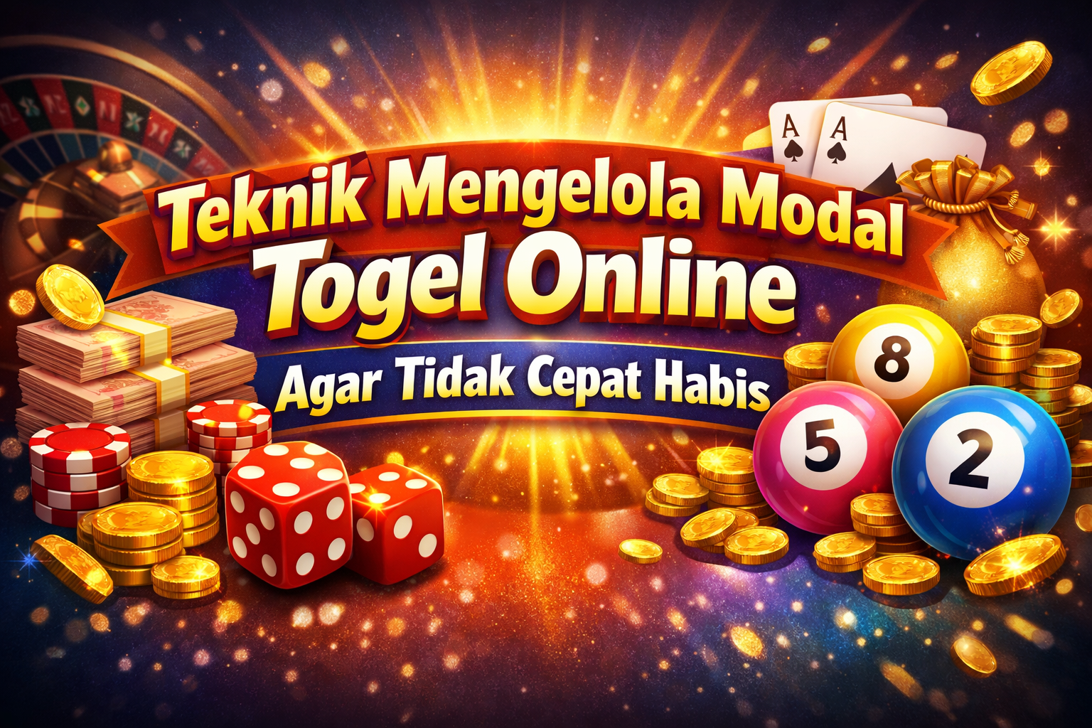Teknik Mengelola Modal Togel Online Agar Tidak Cepat Habis